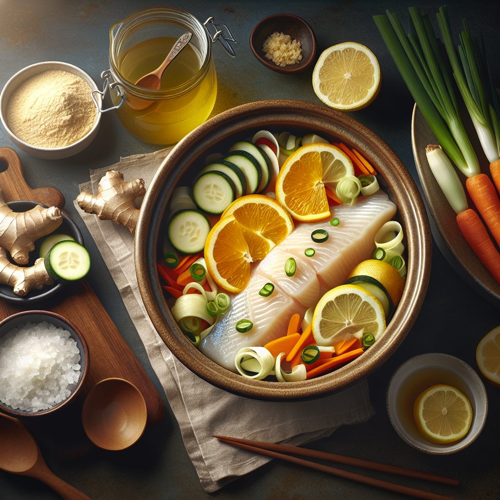 Fast Slow-Cooker Citrus-Ginger Fish Fillets (Gluten-Free, 18-Minute Recipe)