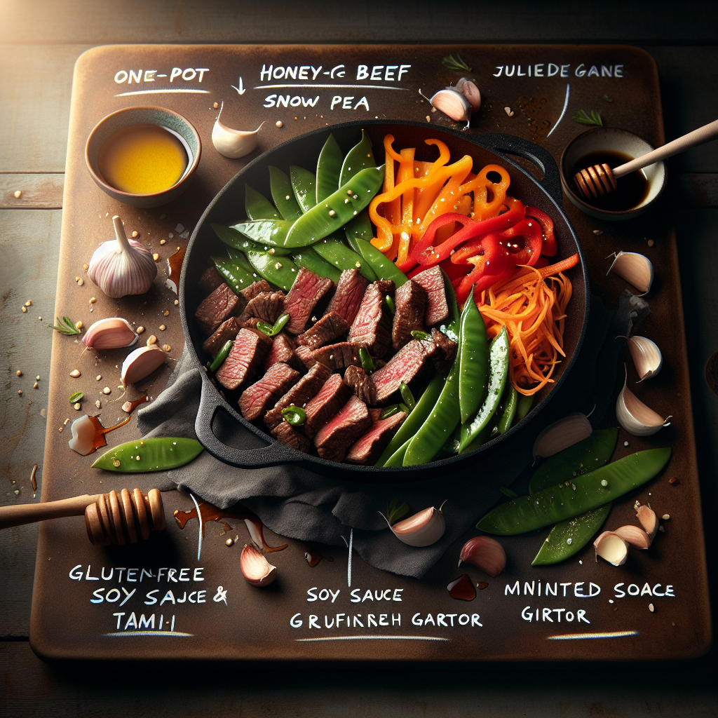 One-Pot Honey-Garlic Beef & Snow Pea Stir-Fry (20-Minute Recipe)