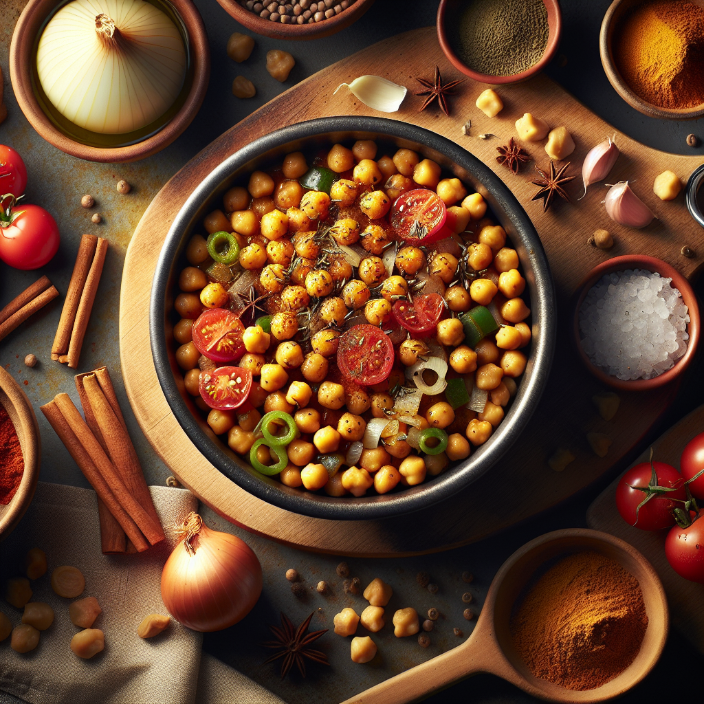 One-Pot Moroccan Spiced Chickpea Tagine (Gluten-Free, 15-Minute Recipe)
