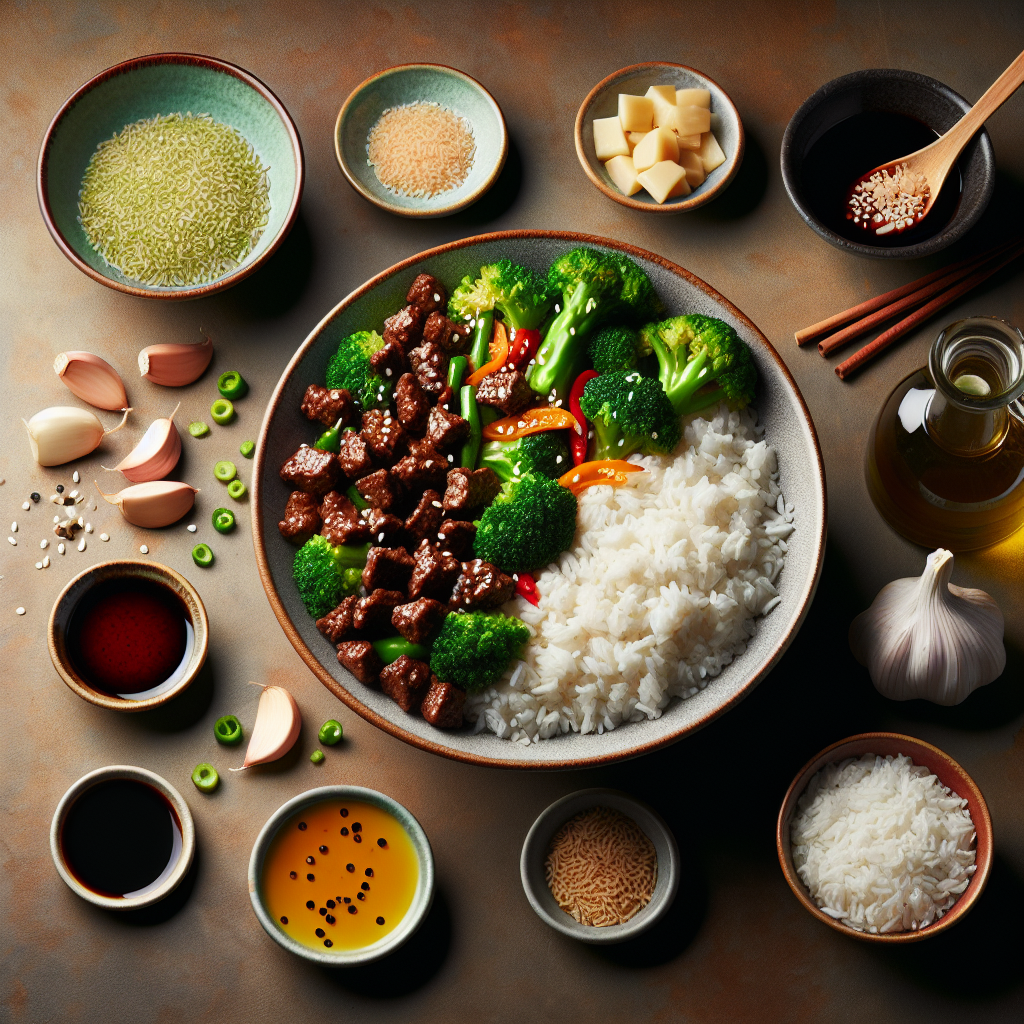 One-Pot Sweet Chili Beef & Broccoli Stir-Fry with Jasmine Rice